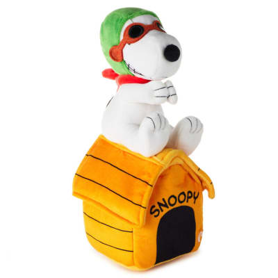 Peanuts® Snoopy Flying Ace Plush With Sound and Motion, 12