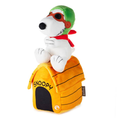 Peanuts® Snoopy Flying Ace Plush With Sound and Motion, 12