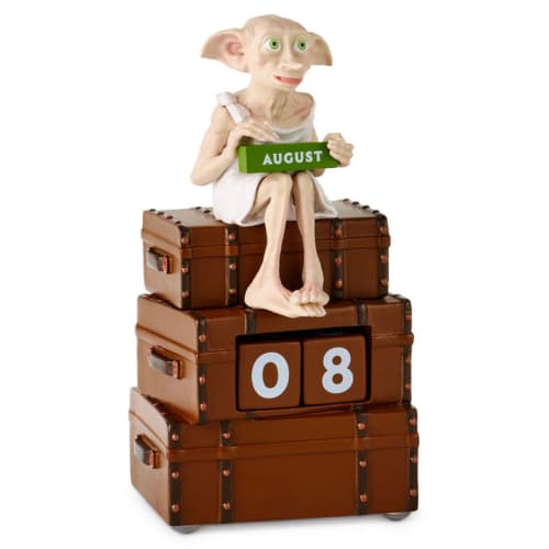 Harry Potter™ Dobby™ on Suitcases Perpetual Calendar With Sound