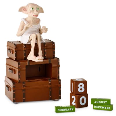Harry Potter™ Dobby™ on Suitcases Perpetual Calendar With Sound