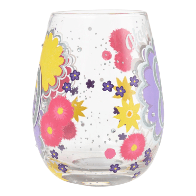 Lolita® Happy 80th Birthday Stemless Wine Glass