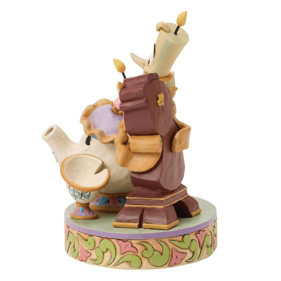 Jim Shore | Disney Beauty And The Beast 'Lumiere, Mrs Potts, Cogsworth' Figurine