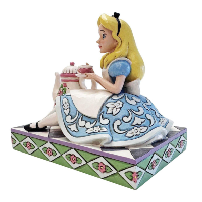 Jim Shore | Disney Alice in Wonderland 'Alice with Teapot' Figurine