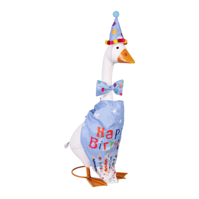 Giddy the Goose | Porch Goose Outfit, Birthday Boy