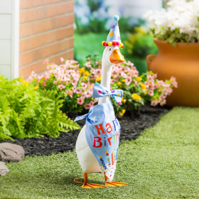 Giddy the Goose | Porch Goose Outfit, Birthday Boy