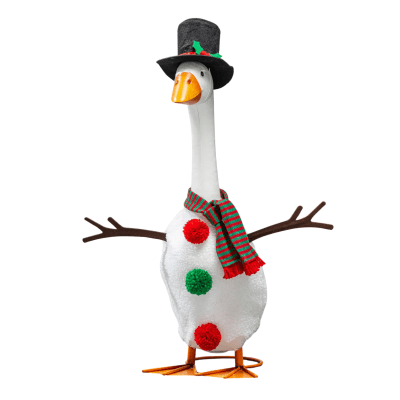 Giddy the Goose | Porch Goose Outfit, Snowman