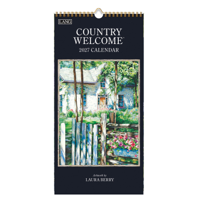 Lang 2027 Calendar | Country Welcome - Vertical