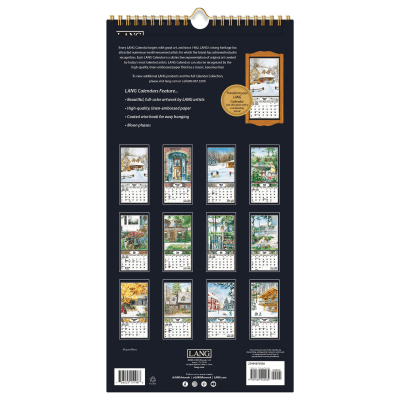 Lang 2027 Calendar | Country Welcome - Vertical
