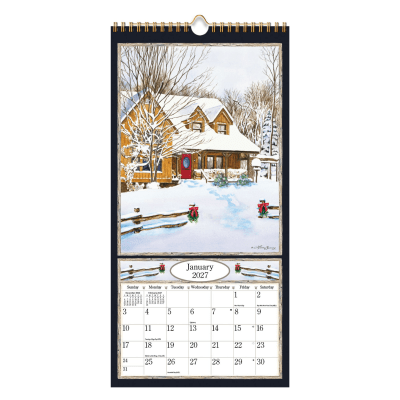 Lang 2027 Calendar | Country Welcome - Vertical