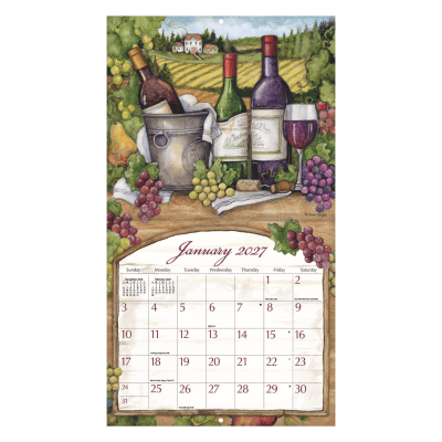 Lang 2027 Calendar | Wine Country