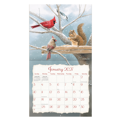 Lang 2027 Calendar | Songbirds