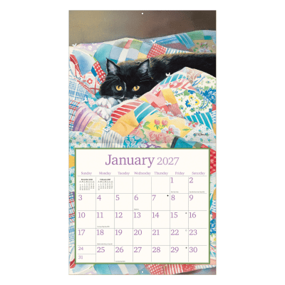 Lang 2027 Calendar | Cats In The Country