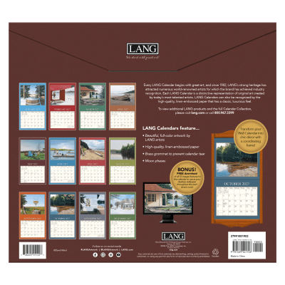 Lang 2027 Calendar | Cottage Country