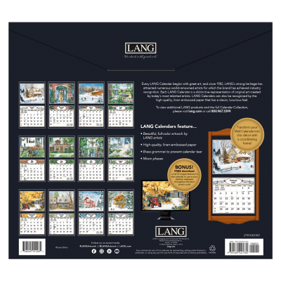 Lang 2027 Calendar | Country Welcome