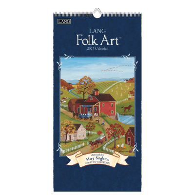 Lang 2027 Calendar | Lang Folk Art - Vertical