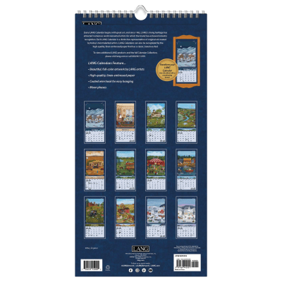 Lang 2027 Calendar | Lang Folk Art - Vertical