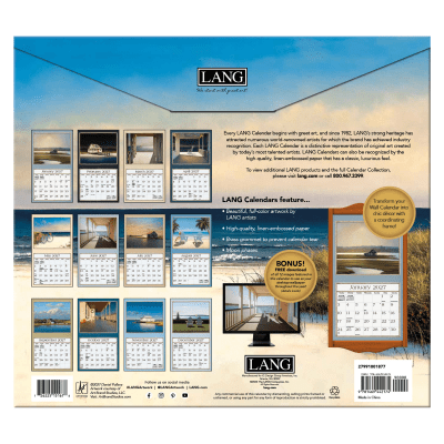 Lang 2027 Calendar | Seaside