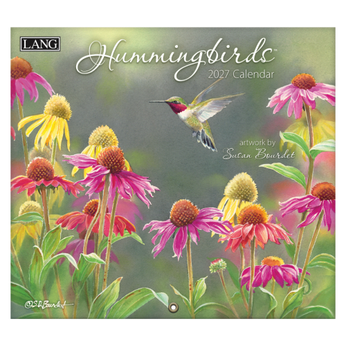 Lang 2027 Calendar | Hummingbirds