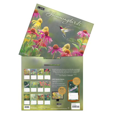 Lang 2027 Calendar | Hummingbirds