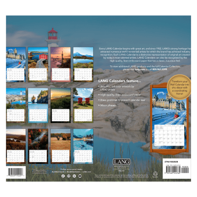 Lang 2027 Calendar | Oh Canada