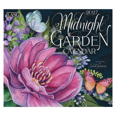 Lang 2027 Calendar | Midnight Garden