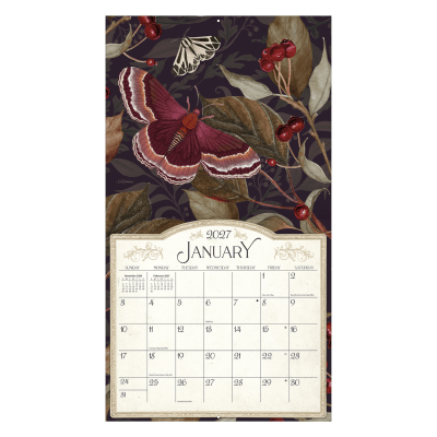 Lang 2027 Calendar | Midnight Garden