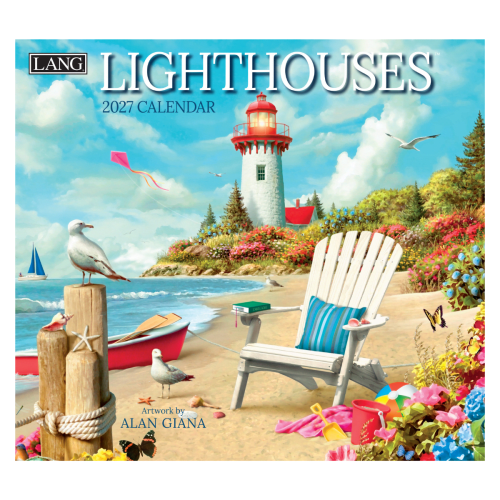 Lang 2027 Calendar | Lighthouses