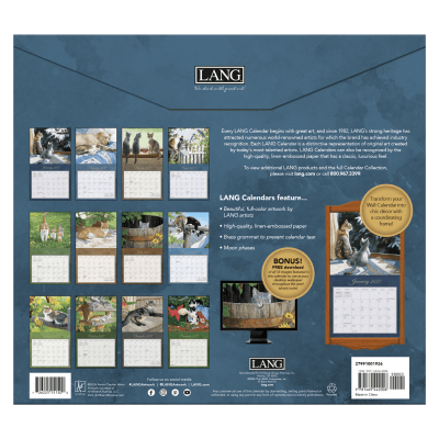 Lang 2027 Calendar | Love Of Cats