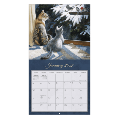 Lang 2027 Calendar | Love Of Cats