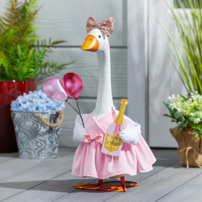 Giddy the Goose | Porch Goose Outfit, Rose All Day