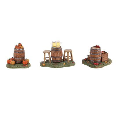Department 56 | Barrels of Fun (3 Set) Figurines