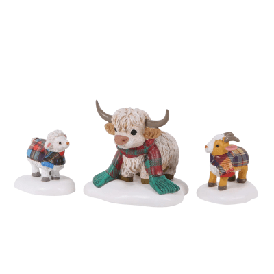 Department 56 | Highland Animals (3 Set) Figurines