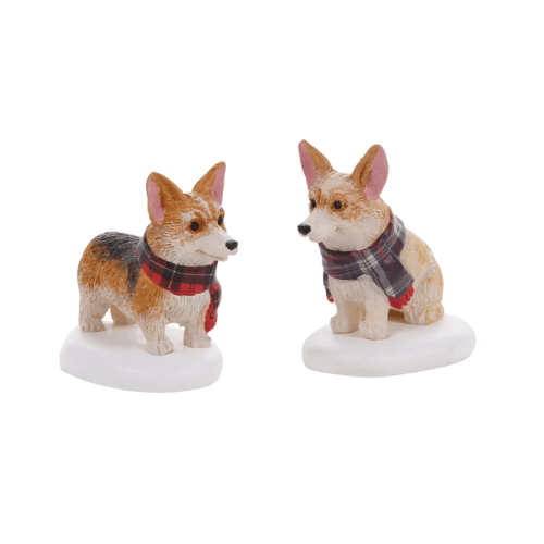 Department 56 | Highland Corgis (2 Set) Figurines