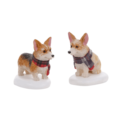 Department 56 | Highland Corgis (2 Set) Figurines
