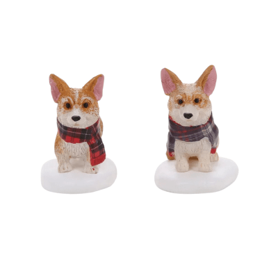 Department 56 | Highland Corgis (2 Set) Figurines