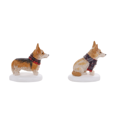 Department 56 | Highland Corgis (2 Set) Figurines