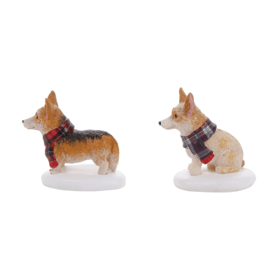 Department 56 | Highland Corgis (2 Set) Figurines