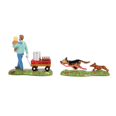 Department 56 | Headin' To The Fest (2 Set) Figurines