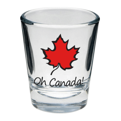 Oh Canada! Shot Glass