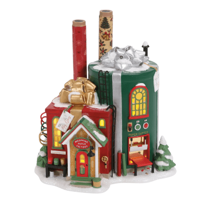 Department 56 | Wrapping Paper Factory Figurine