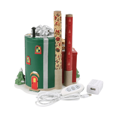Department 56 | Wrapping Paper Factory Figurine