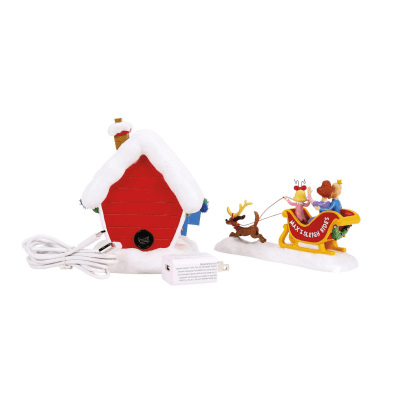 Department 56 | The Grinch™ - Max's Sleigh Rides (2 Set) Figurines