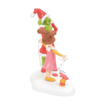 Department 56 | The Grinch™ - Being Fitted for a Santy Suit Figurine
