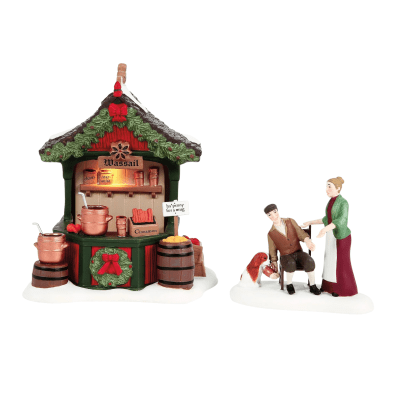 Department 56 | Wassail Booth (2 Set) Figurines