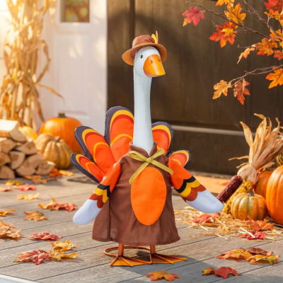 Giddy the Goose | Porch Goose Outfit, Turkey Trot