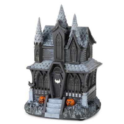 Hauntsville Collection Vampire Manor Tabletop Decoration With Light and Sound