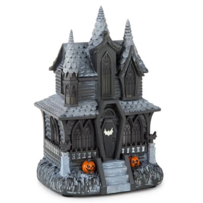 Hauntsville Collection Vampire Manor Tabletop Decoration With Light and Sound