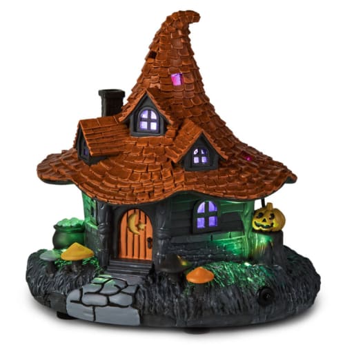 Hauntsville Collection Witch House Tabletop Decoration