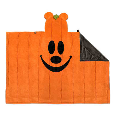Disney Mickey Mouse Jack-o'-Lantern Oversized Hooded Blanket, 70x50