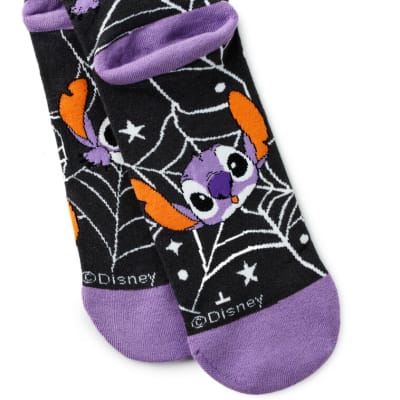 Disney Stitch Spider Web Novelty Crew Socks